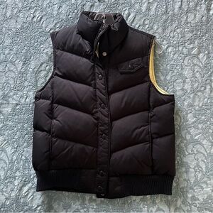 Trendy Vintage Black GAP Puffer Vest